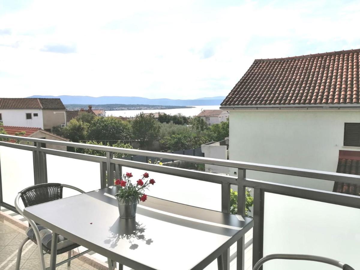 Lovely Sea View House In Malinska Island Krk Exterior foto